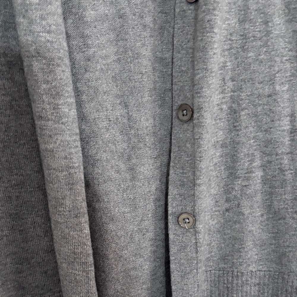 GAP Dark Gray Button-Up Cardigan - Picture 4 of 6